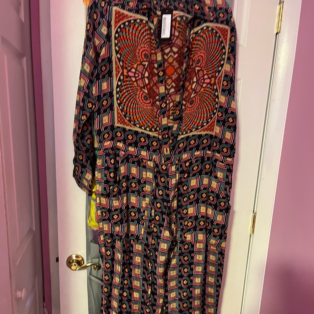 NWT Tolani 100% wild jumpsuit